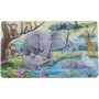 Puzzle tip rama animale din africa 15 piese Ravensburger - 1